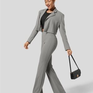 Halara Flex™ High Waisted Back Side Pocket Slight Flare Work Pants